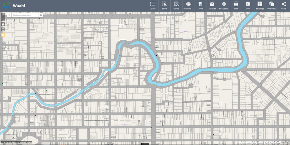 Waahi integrated ArcGIS Solution